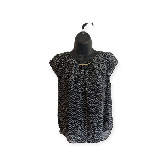 Twine and String Women’s Blouse Size M Black - Picture 1 of 6